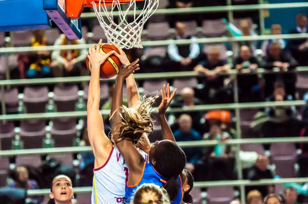 Torneo di basket femminile , — Foto Stock