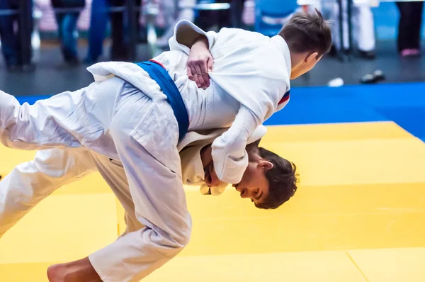 Dos judoka. , — Foto de Stock