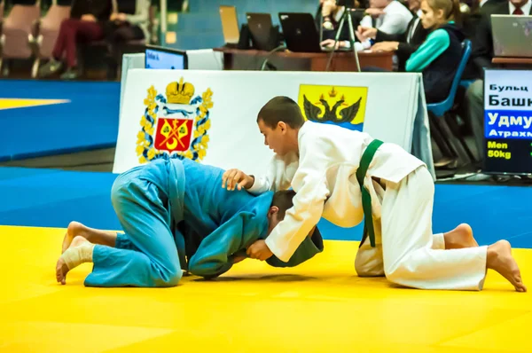 Competencia en Judo — Foto de Stock