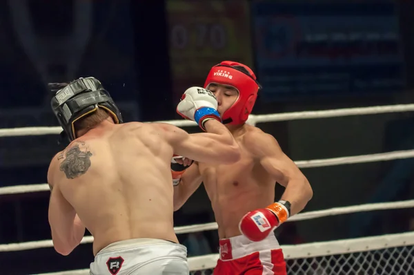 Vechten in gemengde vechtsporten — Stockfoto