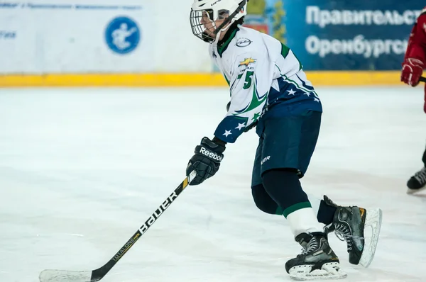 Eishockey-Nachwuchsspieler — Stockfoto