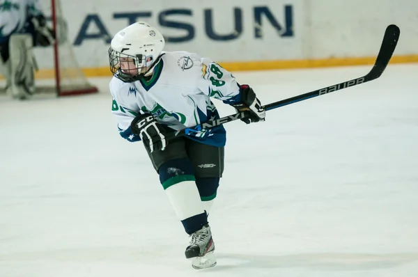 Eishockey-Nachwuchsspieler — Stockfoto