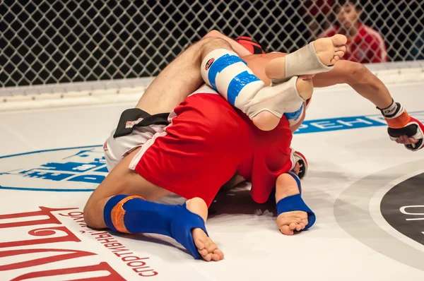 "Kämpfe ohne Regeln "oder mma — Stockfoto