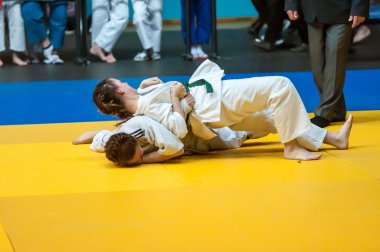 Judo yarışmalar arasında kızlar, Orenburg, Rusya Federasyonu