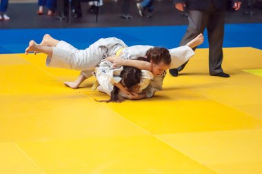 Judo yarışmalar arasında kızlar, Orenburg, Rusya Federasyonu