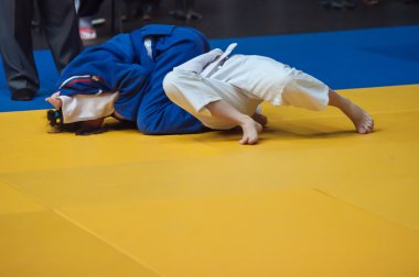 Judo yarışmalar arasında kızlar, Orenburg, Rusya Federasyonu