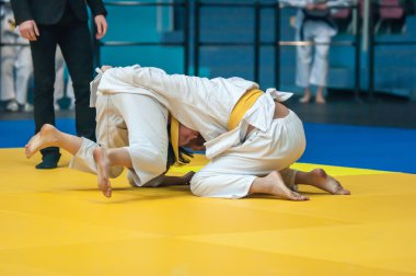 Judo yarışmalar arasında kızlar, Orenburg, Rusya Federasyonu