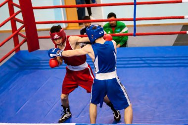 Yarışmalarda boks, Orenburg, Rusya Federasyonu