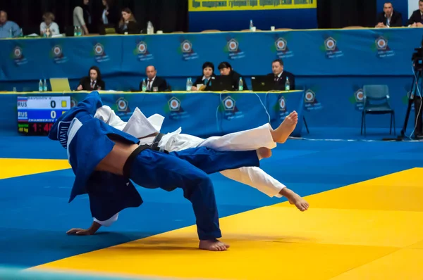 두 judoka, 오렌부르크, 러시아 — 스톡 사진