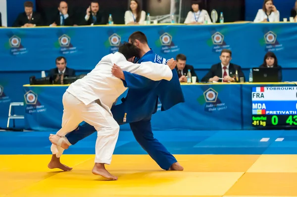 Zwei judoka, orenburg, russland — Stockfoto