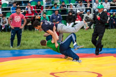 Sabantuy Festivali veya Koresh güreş