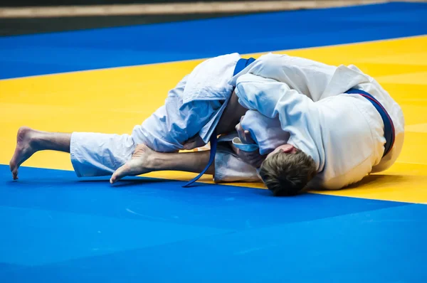 Jungen-Judo — Stockfoto