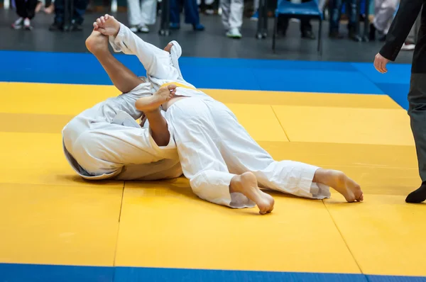 Pojkarna Judo — Stockfoto