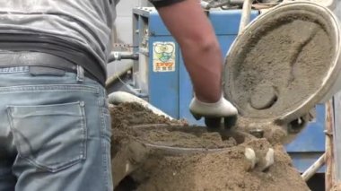 Çalışma yük beton mikser