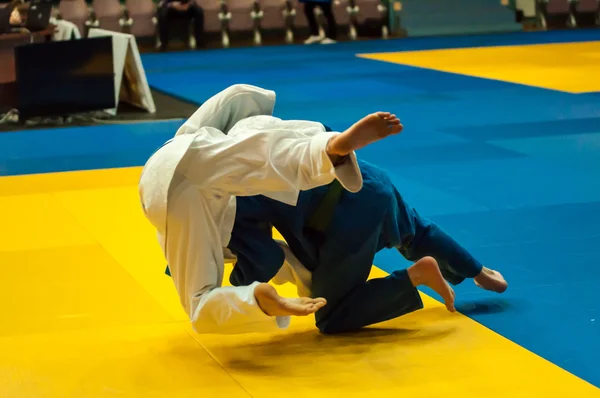 Jóvenes en Judo —  Fotos de Stock