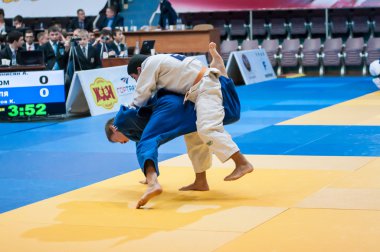 Erkekler Judo 'da yarışıyor.