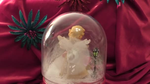 Волшебный подарок на Рождество — стоковое видео