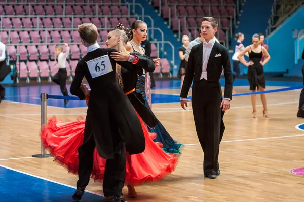 Competiciones en el baile deportivo — Foto de Stock