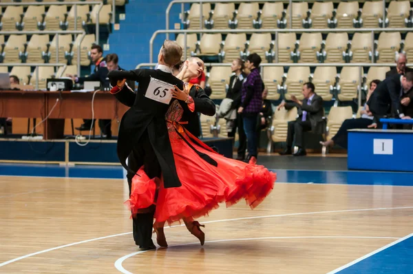 Competitions in sport dancing — Stock Photo, Image