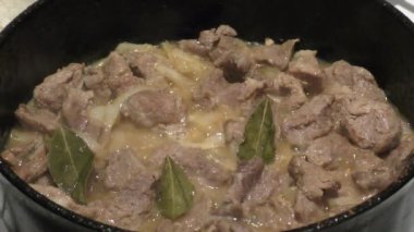 Kızarmış et domuz