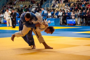 Erkekler Judo 'da yarışıyor