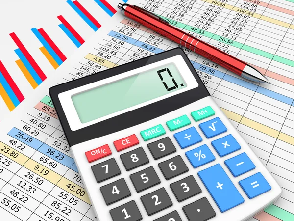 Business planning and accounting — Stock Photo, Image