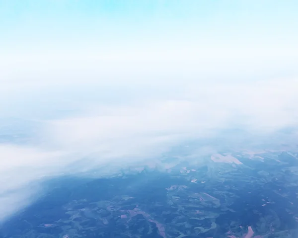 Lucht boven de wolken — Stockfoto
