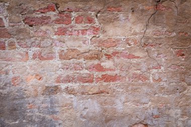 Eski tuğla duvar