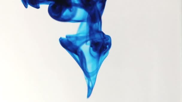 カラー インク雲は水で育つ — ストック動画