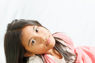 Sevimli küçük kız