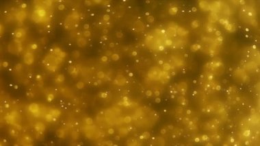 Soyut bokeh altın parçacıkları