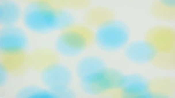 Abstrato amarelo e azul movimento fundo — Vídeo de Stock