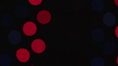 Bulanık rengarenk parlak ışıklar derin bokeh soyut arkaplan