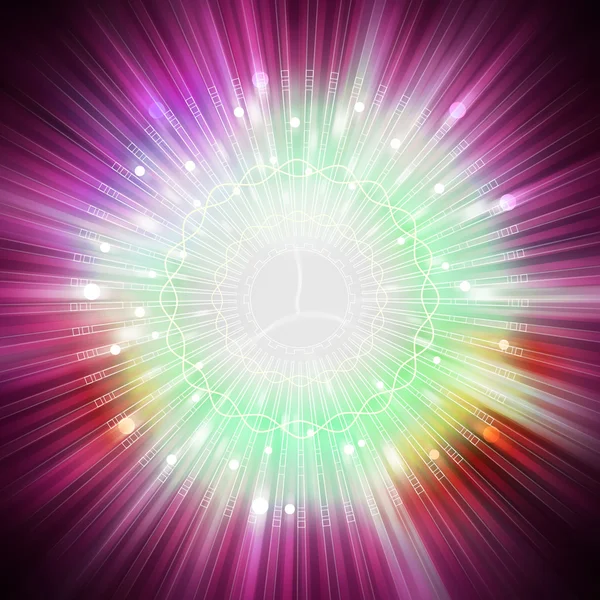 Star light aura explosion — Stock Photo, Image