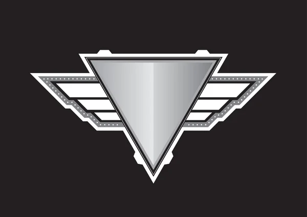 Absztrakt katonai szimbólum — Stock Vector