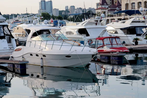 Soch1 Rusko Června 2019 Námořní Stanice Port Sochi Krasnodar Krai — Stock fotografie