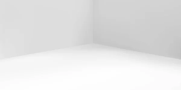 灰色工作室背景 背景3D房间产品灯箱 矢量白色灯箱 — 图库矢量图片