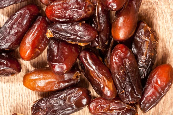 Dried fruits on wooden background — Stock Photo, Image