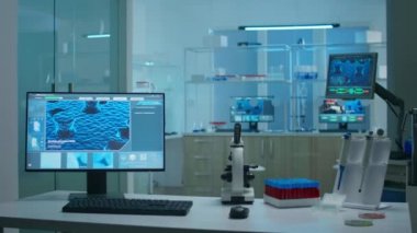 Modern boş araştırma uygulamalı bilim laboratuvarı