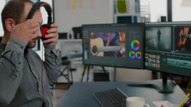 Videograf düzenleme, görüntülerin ve sesin bilgisayarda kesilmesi