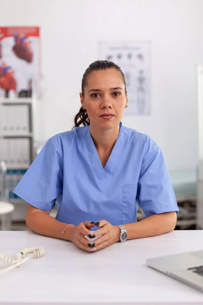 Retrato de enfermera médica bonita — Foto de Stock