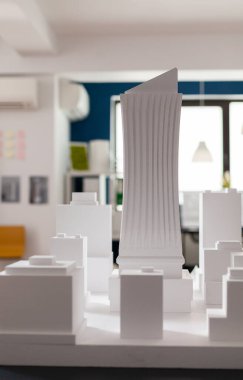 Mimari tasarım ve planlar için boş oda