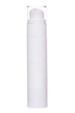 Beyaz arka plan üzerinde izole deodorant şişe