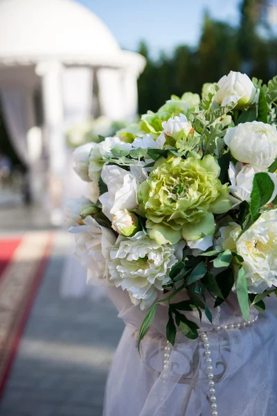 Decorazioni floreali per matrimonio — Foto Stock