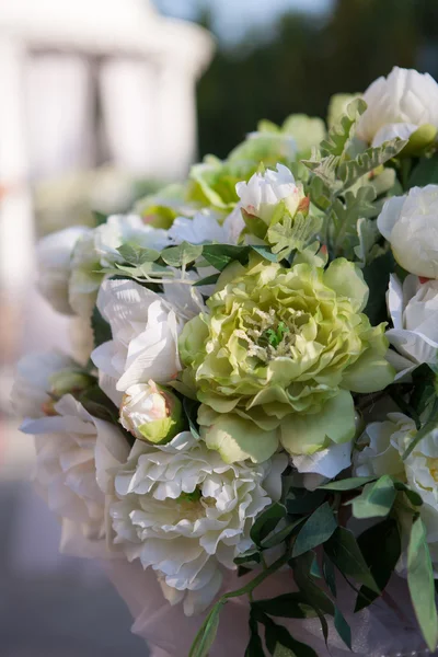 Decorazioni floreali per matrimonio — Foto Stock