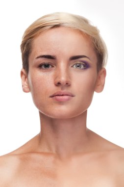 Daha önce kavram sonra makyaj