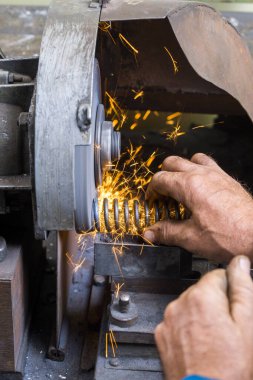 Makinedeki parçaların üretimi