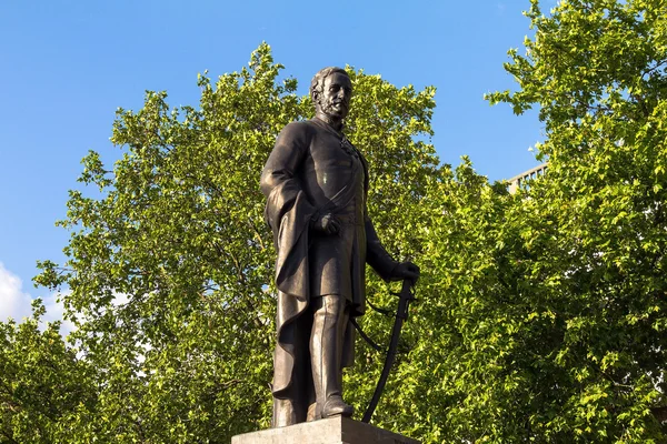 Binbaşı-General Sir Henry Havelock Trafalgar Square, Londra, üzerinde 2015 heykeli — Stok fotoğraf