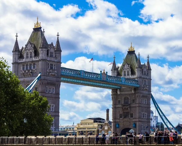 Tower Bridge à Londres, Royaume-Uni — Photo