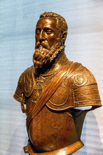 Imperatore Carlo V scultura di Leone Leoni, 1554-6 — Foto Stock